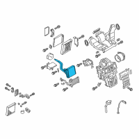 OEM 2016 Nissan NV200 Core-Heater Diagram - 27140-3LM0A