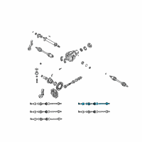 OEM 2004 Kia Sorento Boot Set-Out Joint Diagram - 495943E000