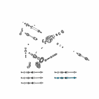 OEM 2003 Kia Sorento Boot Set-In Joint Diagram - 495953E000