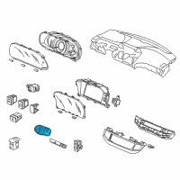 OEM Honda Switch Assembly, Engine Start & Stop Diagram - 35881-T2A-Y01