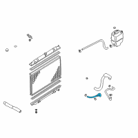 OEM Infiniti I30 Hose-Auto Transmission Oil Cooler Diagram - 21632-2Y000