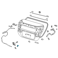 OEM Honda Civic Bolt-Washer (6X16) Diagram - 90101-TA0-000