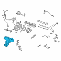 OEM 2019 Chevrolet Sonic Heat Shield Diagram - 55565350