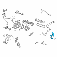 OEM Chevrolet Cruze Cooling Pipe Diagram - 55565382