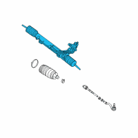 OEM 2012 BMW X6 Exchange Hydro Steering Gear Diagram - 32-10-6-771-418