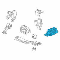 OEM 2011 Dodge Journey INSULAT0R Pkg Diagram - 68054791AB