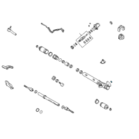 OEM Toyota Tacoma Housing Assembly Bearing Diagram - 90364-13003