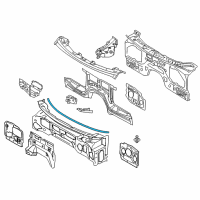 OEM 2014 BMW X5 Sound Insulation For Apron Diagram - 51-48-9-143-684