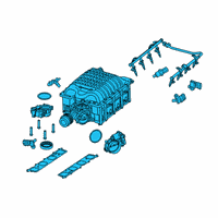 OEM 2020 Jeep Grand Cherokee Supercharger Kit Diagram - 668373303AE