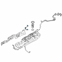 OEM 2014 Infiniti QX60 Fuel Gauge Sending Unit Diagram - 25060-3KA1A