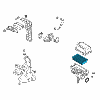 OEM 2021 Hyundai Accent Filter-Air Cleaner Diagram - 28113-H8100