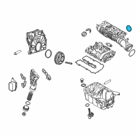 OEM 2021 BMW X1 Seal, Air Intake System Diagram - 11-61-7-633-493