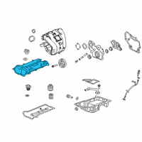 OEM Buick Verano Valve Cover Diagram - 12610279