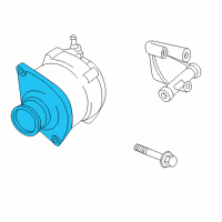 OEM 2003 Nissan Sentra Pulley-Alternator Diagram - 23151-6N200