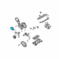 OEM 2014 Nissan NV3500 Cover Assembly Valve Timing Co Diagram - 13040-ZE04A