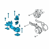 OEM Ford F-250 Super Duty Water Manifold Diagram - BC3Z-8C368-C