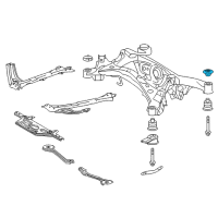 OEM 2017 Lexus GS F STOPPER, Rear Suspension Diagram - 52277-24010