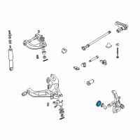 OEM Dodge Power Ram 50 Axle Shaft Seal Diagram - MB160850