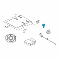 OEM BMW X2 Sensor Door Diagram - 65-77-9-305-252