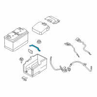 OEM Ford Escape Hold Down Diagram - CV6Z-10718-A