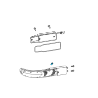 OEM BMW Bulb Diagram - 63-13-6-907-319