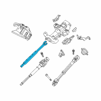 OEM 2014 Ford Expedition Upper Shaft Diagram - 9L3Z-3B676-A