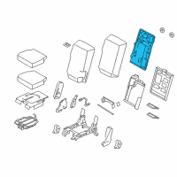 OEM 2020 Nissan Titan LIFTER Unit Diagram - 87390-EZ01A