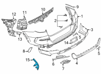 OEM 2022 BMW X4 REFLECTOR, REAR RIGHT Diagram - 63-14-7-463-976