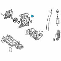 OEM Infiniti Oil Filler Cap Assembly Diagram - 15255-HG00C