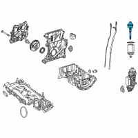 OEM Infiniti QX30 Body-Oil Filter Diagram - 15201-HG00D