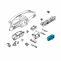 OEM 2009 BMW M6 Headlight Switch Diagram - 61-31-6-925-258