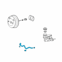 OEM 2007 Acura TSX Tube Assembly, Master Power Diagram - 46402-SEA-A01