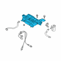 OEM Kia CANISTER Assembly Diagram - 31420M7600