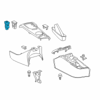 OEM 2015 Scion iQ Lock Switch Diagram - 84930-74010