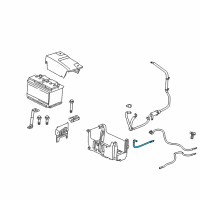 OEM 2020 Chevrolet Impala Positive Cable Diagram - 23202765