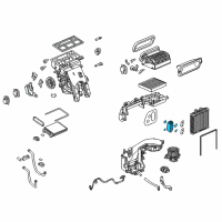 OEM 2018 Chevrolet Cruze Expansion Valve Diagram - 39141360