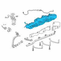 OEM 2012 GMC Acadia Tank Asm-Fuel Diagram - 20953811