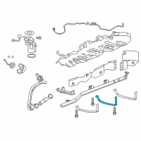 OEM 2013 Buick Enclave Strap Diagram - 22858656