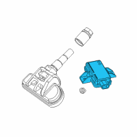 OEM 2019 Ram ProMaster City Module-Tire Pressure Monitoring Diagram - 68263891AA