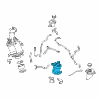 OEM 2018 BMW X6 Electric Coolant Pump Diagram - 17-12-7-850-113