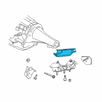 OEM 2013 Ram 1500 Bracket-Transmission Mount Diagram - 68154322AC