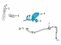 OEM 2020 Cadillac CT4 Positive Cable Diagram - 84865715