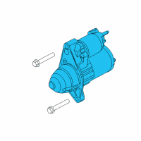 OEM Jeep Compass Starter Motor Diagram - 68084005AA