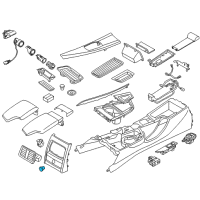 OEM BMW X6 Stopper Plug-In Socket Diagram - 61-34-9-316-116