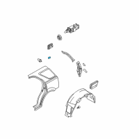 OEM 2006 Kia Sorento Plate-Spring Lift Diagram - 695613E000