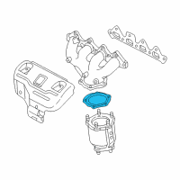 OEM 2000 Kia Sephia Gasket Assembly-Cat Diagram - 0K2AA20520