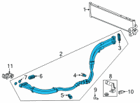 OEM 2022 Cadillac CT5 Hose & Tube Assembly Diagram - 84011932