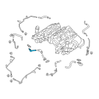 OEM 2017 Infiniti Q60 Pipe Assembly-Oil Outlet Diagram - 15197-5CA1A