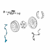 OEM 2009 Chrysler Sebring Tube-Brake Diagram - 5085611AC