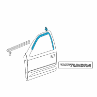 OEM 2005 Toyota Tundra Frame Molding Diagram - 75071-0C010